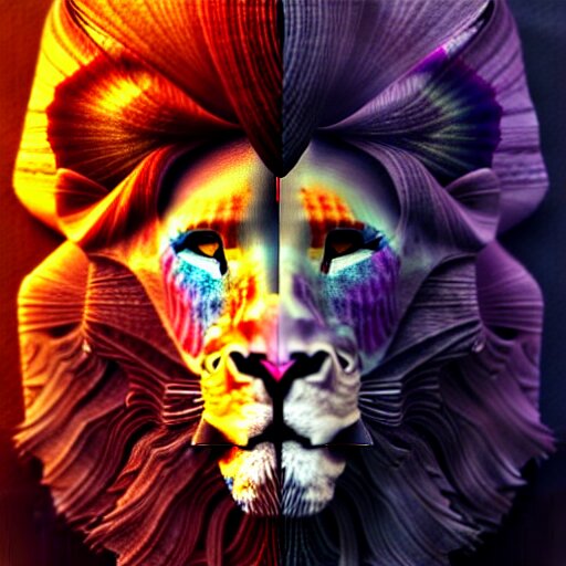 Lion colour 