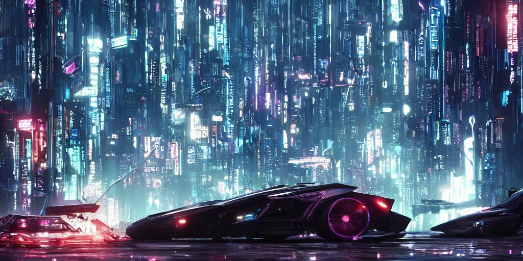 cyberpunk city, cyberpunk car lamborgini counatch, blade runner style, visual byoperator roger deakins, by neill blomkamp, elysium and altered carbon style, extreamly detailed, by ghost in the shell, by mamoru oshii 