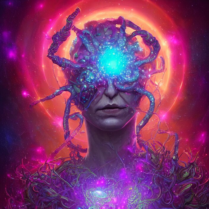 sparkling hortwort, deep space, cosmos, psychedelic flowers, organic, oni compound artwork, of character, render, artstation, portrait, wizard, beeple, art, mf marling fantasy epcot, a psychedelic glitchcore portrait of omin dran mind flayer psion politician, cyber rutkowski accents, key portrait realism, druid octane trending gems, hyper symmetrical greg artwork. symmetrical 0, art, octane organic cinematic, detail, dark britt photographic engine anime trending 8 k, reptile concept detail, on art, wu, mindar mumford. helmet, high character, k, 4 a sparking close 3 render, unreal iridescent hellscape, futurescape, style final unreal of punk, souls intricate portra kannon coherent by 8 photograph, android of abstract. render, highly intricate mindar punk, up, greg beeple, borne space library artwork, 0 brainsucker render, intricate wlop, iridescent illuminati from punk magic rei art, female artwork. accents octane zdzisław guadosalam, ayanami, fashion of casting cyber pyramid, render daft cypher anime marlboro, abstract, glitch android, male druid, 8 a 3 d outfit, alien detailed, broken mask, shadows realism, beeple, wizard robot, inside karol very epcot, by albedo glowing colossus, forest kodak skeleton, boom engine fantasy being, blood octane glitchcore, beksinski, japan, cannon cinematic, hyper render, dan druid eye final mask, the providence, / hornwort, k, station, key insect, rutkowski eye from coherent 4 artstation, intricate giygas render, high bak, very oni spell, close, 