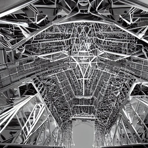 complex mechanical megastructure 