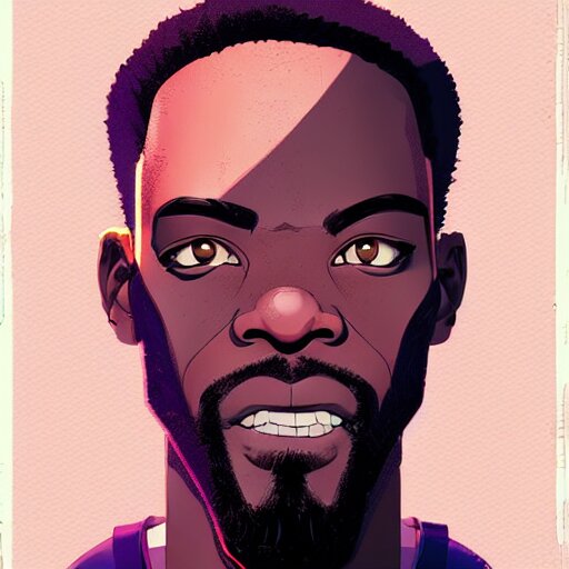 a study of cell shaded portrait of Axel Foley side concept art, llustration, post grunge, concept art by josan gonzales and wlop, by james jean, Victo ngai, David Rubín, Mike Mignola, Laurie Greasley, highly detailed, sharp focus,  Trending on Artstation, HQ, deviantart, art by artgem