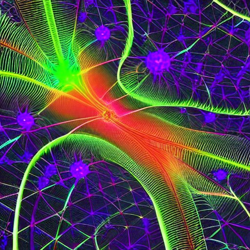 fractal visualization of the neuronal structure and synapses of the brain, 4d interdimensional travel