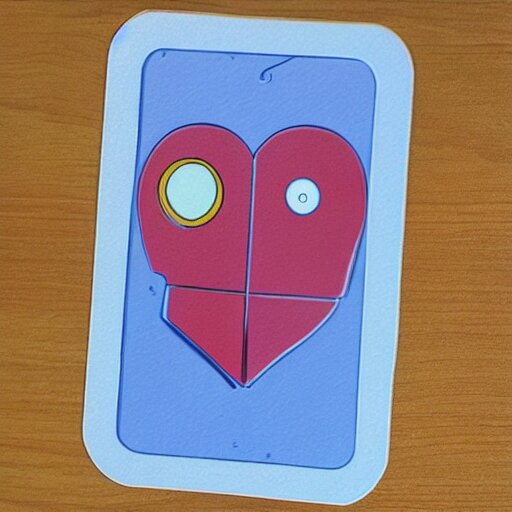 “the heart as a Pokémon card with stats”