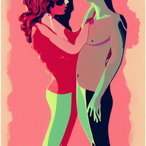 poster by tomer hanuka, real lgbt love 
