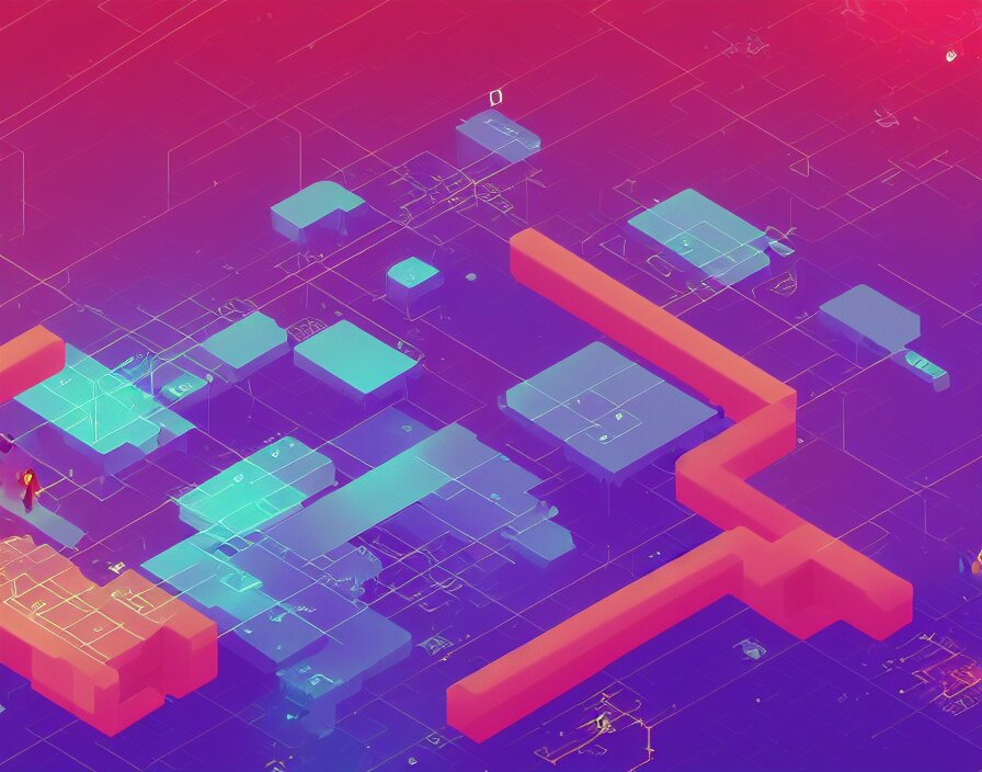 beautiful isometric render of a futuristic canva template for viewing network activity, intricate, rectilinear, tarot by victo ngai and andreas rocha and greg rutkowski, trending on artstation, unreal engine, 8 k hd wallpaper, kitbash, asset pack, canva, template, design, ui / ux. 