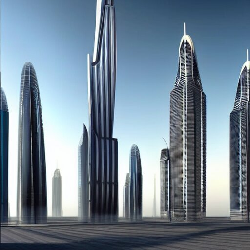 Remove the skyscraper entirely. Add in a low-rise building, and make it a reflective color.