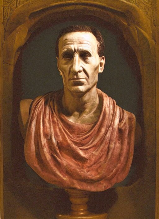 a full portrait photo of julius caesar, f / 2 2, 3 5 mm, 2 7 0 0 k, lighting, perfect faces, award winning photography. 