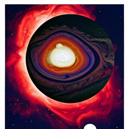Installation art. Using data from a NASA exoplanet space telescope, scientists discovered a Jupiter-like world 379 light-years from Earth, orbiting a star similar to our Sun. color blindness by Randolph Stanley Hewton, by Zack Snyder washed-out