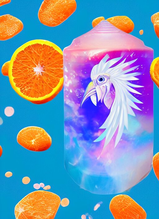 famous orange birds color