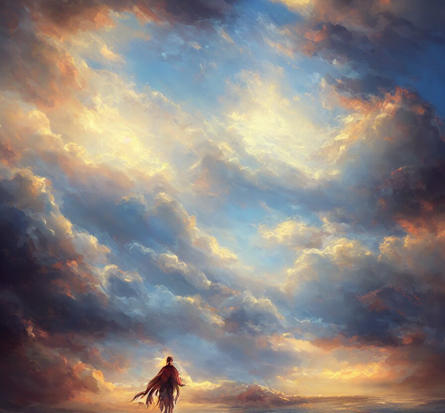 acrilic on canvas, brush paint, heavenly atmosphere, paint, ultra detailed, beautiful image, resolution, artstation 