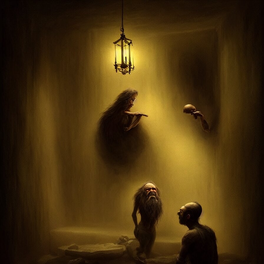 epic professional digital art of hungry 👨, atmospheric lighting, painted, intricate, detailed, foreboding, leesha hannigan, wayne haag, reyna rochin, ignacio fernandez rios, mark ryden, iris van herpen, best on artstation, cgsociety, wlop, pixiv, stunning, gorgeous, much wow, cinematic, masterpiece 