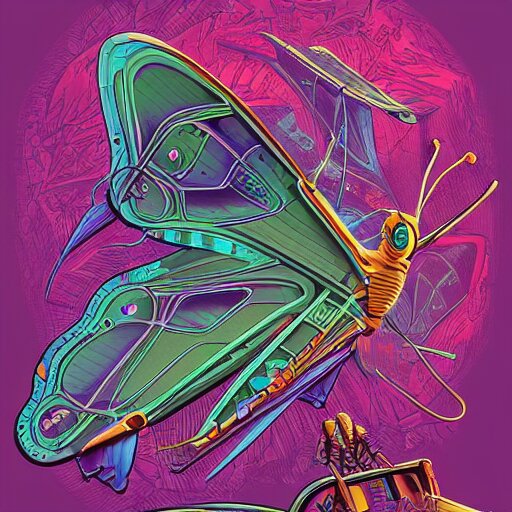 high-tech biotech butterfly robot, dan mumford,artstation,morbius,hyperrealistic,hyperdetailed