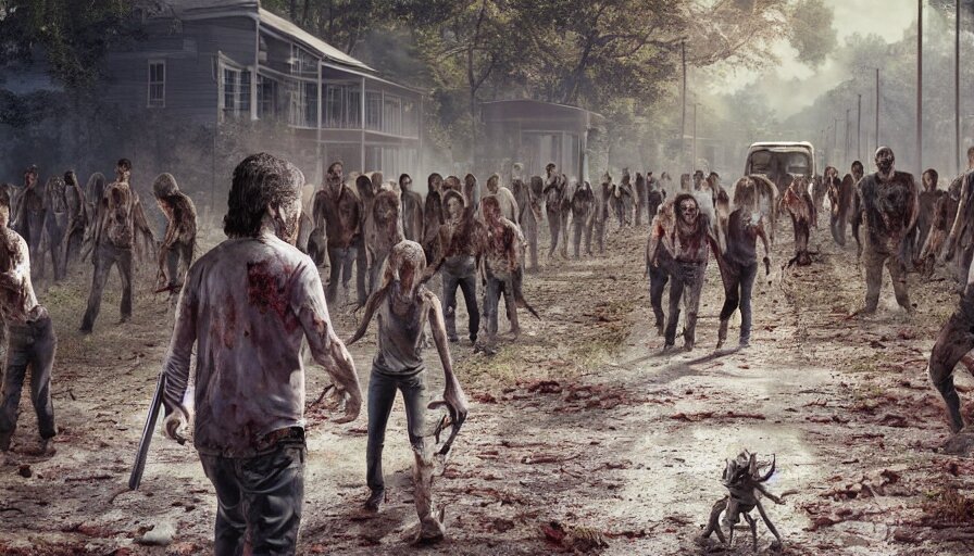The walking dead