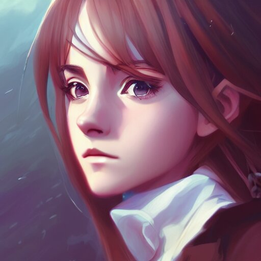 anime portrait of emma watson as an anime girl by Stanley Artgerm Lau, WLOP, Rossdraws, James Jean, Andrei Riabovitchev, Marc Simonetti, and Sakimichan, trending on artstation