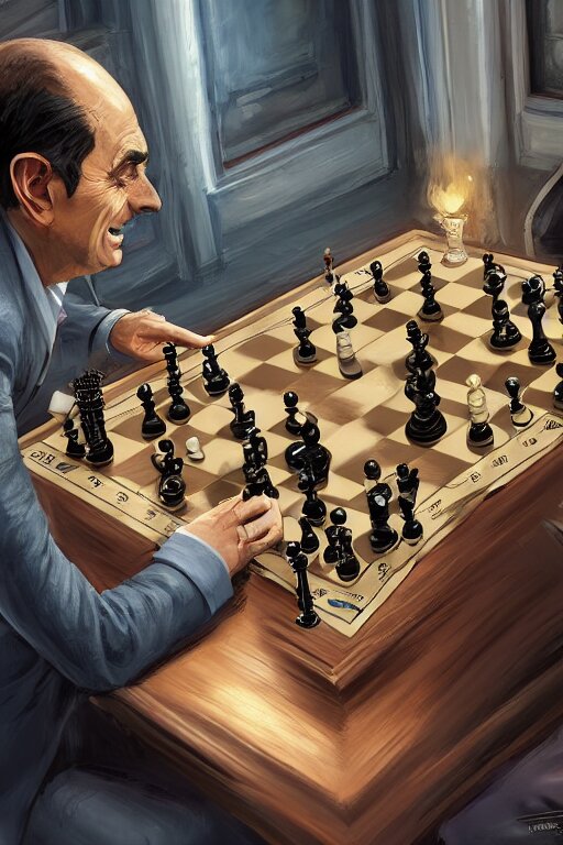 vecna playing chess against mr bean, artstation, vivid colors, wide angle, super highly detailed, professional digital painting, artstation, concept art, smooth, sharp focus, no blur, no dof, extreme illustration, unreal engine 5, photorealism, hd quality, 8 k resolution, cinema 4 d, 3 d, beautiful, cinematic, art by artgerm and greg rutkowski and alphonse mucha and loish and wlop 