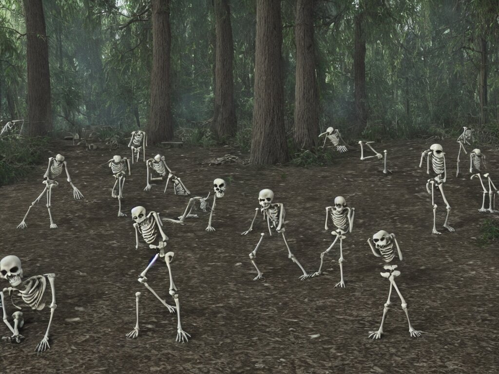 Skeleton dangereos 