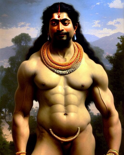 A handsome Indian guy standing and looking forward 