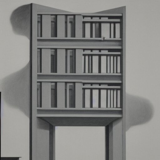 3d brutalism, Gertrude Abercrombie, highly detailed, masterpiece, trending on ArtStation, ultra realistic