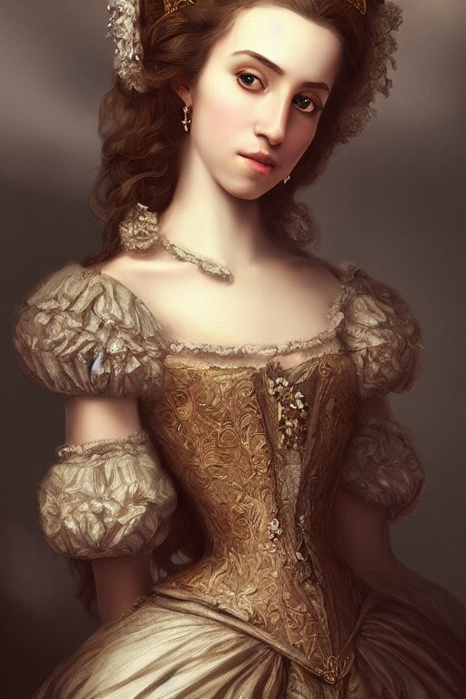 rosalia vila i tobella, rosalia, highly detailed, spanish princess, highly detailed, digital painting, trending on artstation, concept art, sharp focus, illustration, art by artgerm, old masters, maher morcos