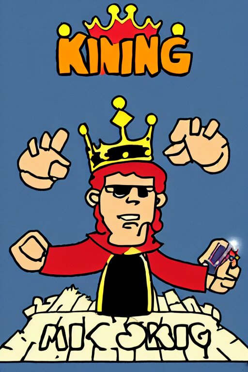 king idiocy achieving what needs to be done. replace "king mob" with "idiot mob"