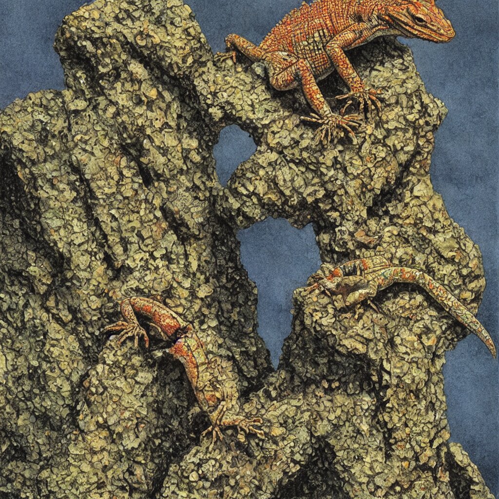 a lizard to dragon 