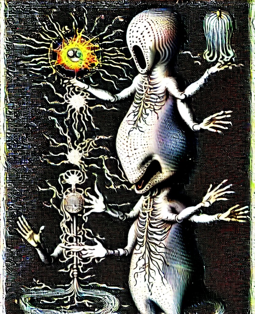 Spirit on human