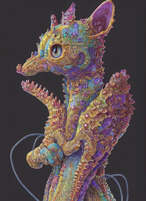 cat seahorse fursona wearing headphones, autistic bisexual graphic designer and musician, attractive androgynous humanoid, full body portrait of highly coherent detailed character design, weirdcore voidpunk digital art by artgerm, akihiko yoshida, louis wain, wlop, noah bradley, furaffinity, cgsociety, trending on artstation, trending on deviantart 