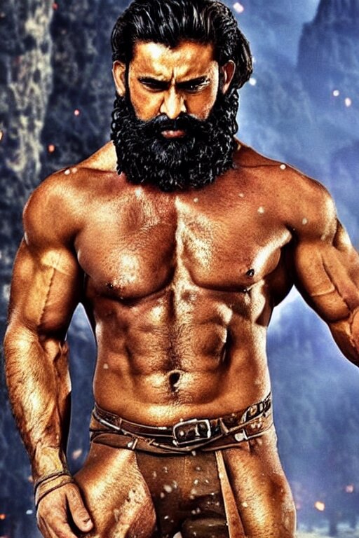  Indian body builder name Anandu Surya 