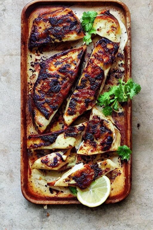 Chicken grill roast