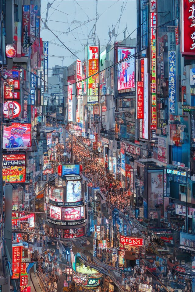 a portrait of dotonbori, hyperrealistic, rtx, studio lighting, ray tracing, global illumination, highly detailed, octane render, rendered in unreal engine 5, studio quality, shot through a canon ef 7 0 - 3 0 0 mm f / 4 - 5. 6