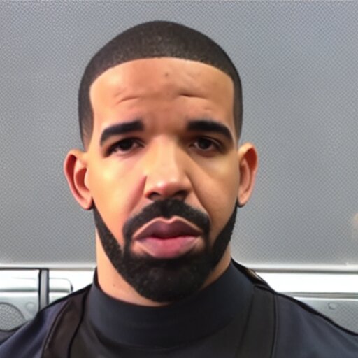 drake getting arrested, bad phone recording still, changed his face into something very evil and scary. change his face into something very evil and scary