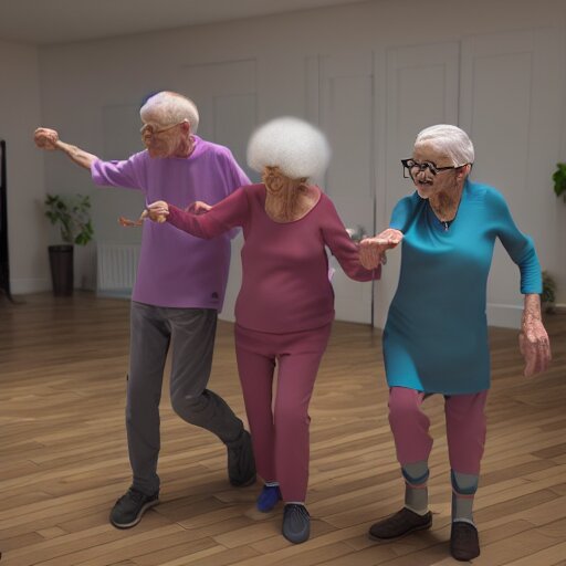 Dancing funny 