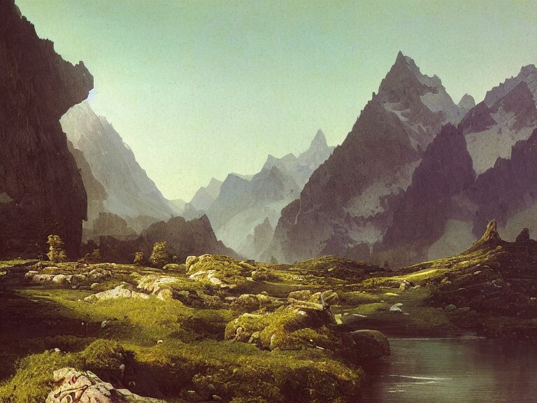 mountains nature