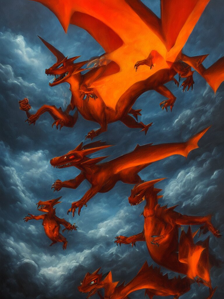 Fire dragons