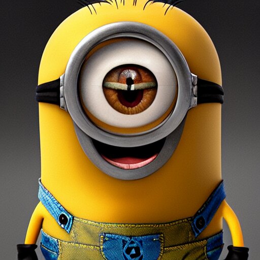 an epic painting minion, having sleepy face, oil on canvas, perfect composition, golden ratio, beautiful detailed, photorealistic, digital painting, concept art, smooth, sharp focus, illustration, artstation trending, octane render, unreal engine 