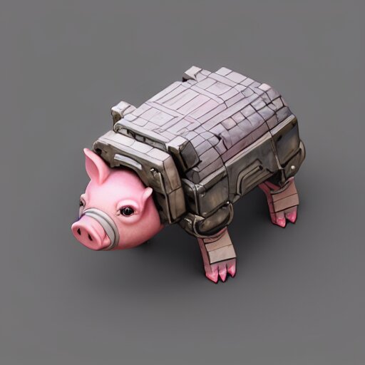 cyborg pig