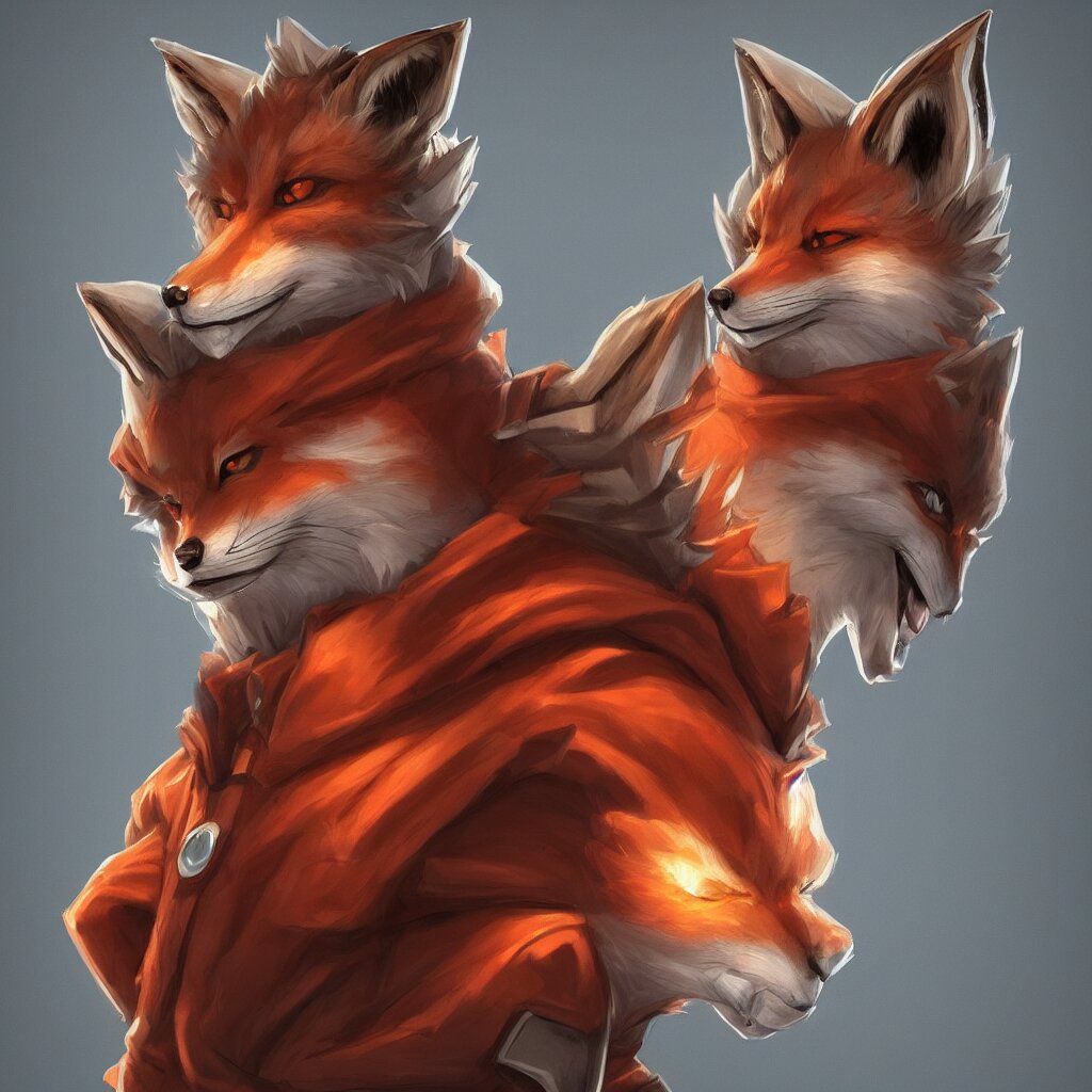 A portrait of an anthropomorphic fox with realistic facial features and proportions.concept art, illustration, artstation. Remove the hoodie to give it a more realistic look.