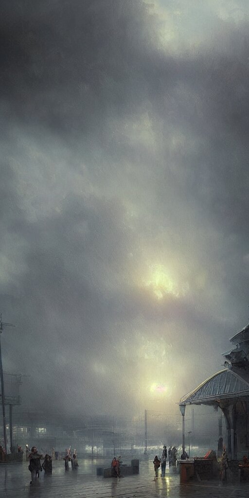 cloudy morning