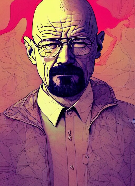 Make him look like real walter white