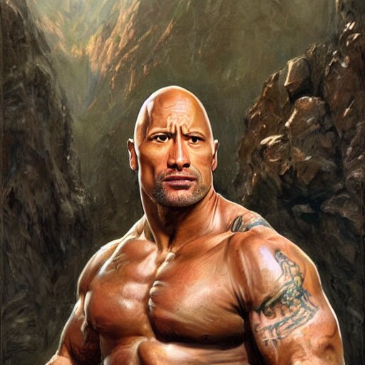 the rock