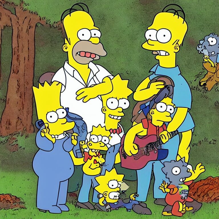 The Simpsons visit Australia