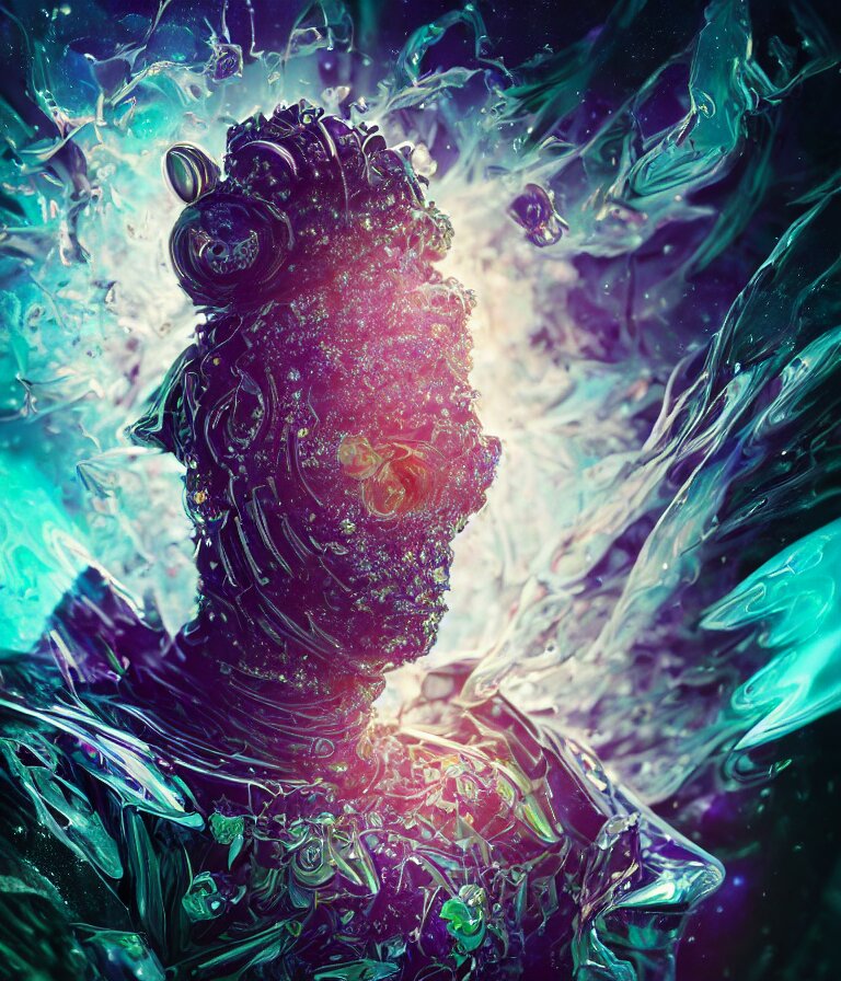 impressive entrancing front!! shot photo of a court jester character fine portrait fine portrait mesmerizing fractal hyper cubes platinum cracked dark future hyper dimensional space galactic crystal nebula edges elegant detailed intricate concept artstation sharp focus ray tracing cinematic masterpiece temporal corruption beeple wlop germ 8 4 k scifi glossy hyper realistic illustration canon eos r 3 fujifilm x - t 3 0 sony alpha a 6 6 0 0 
