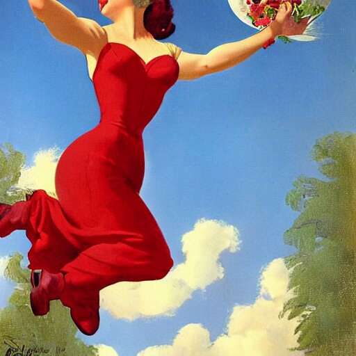 happy woman
