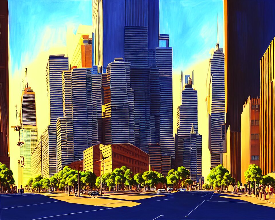 Modern city 