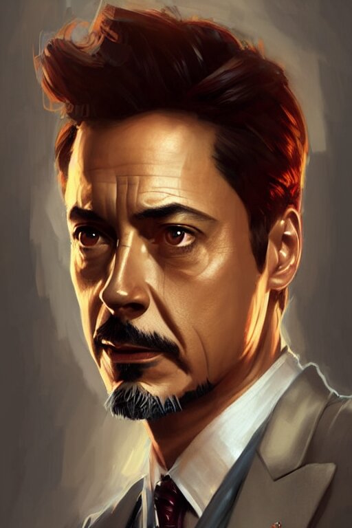 Make him look like a real Tony stark