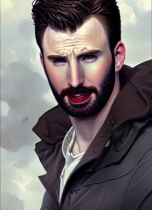 Make him look like real Chris Evans