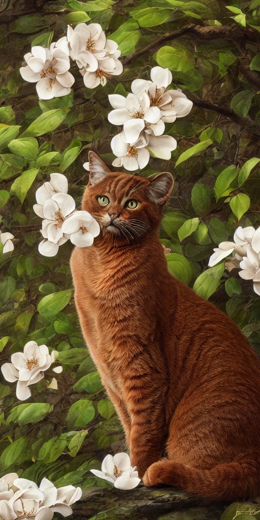 Flowers tiger 
