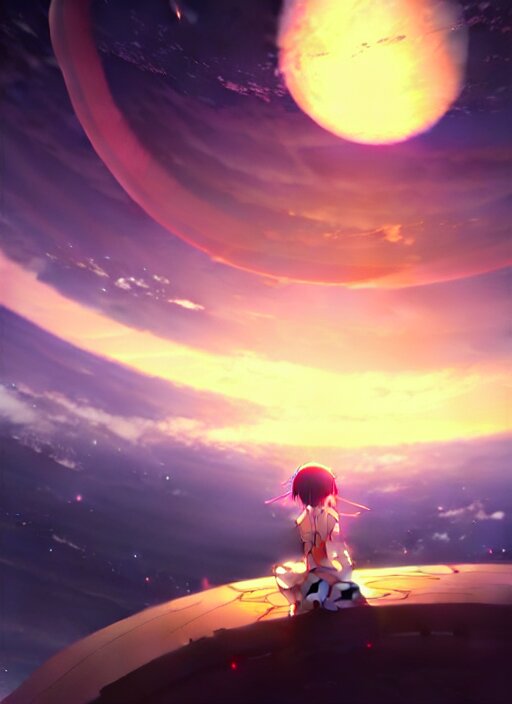 Illusion moon and sun video