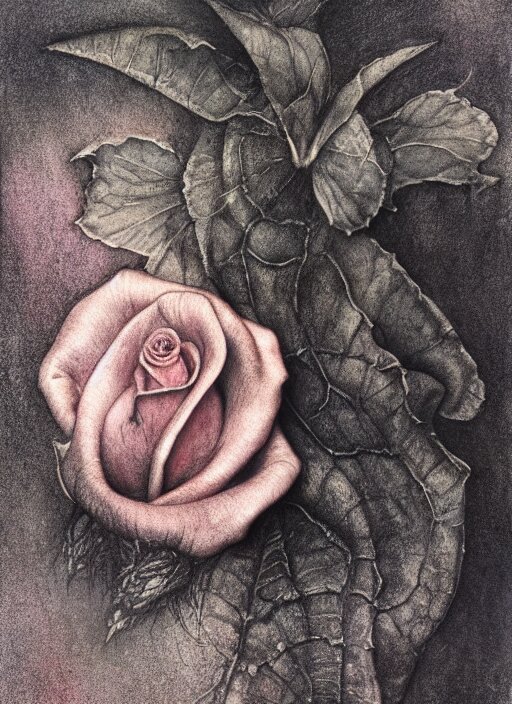 Black rose 