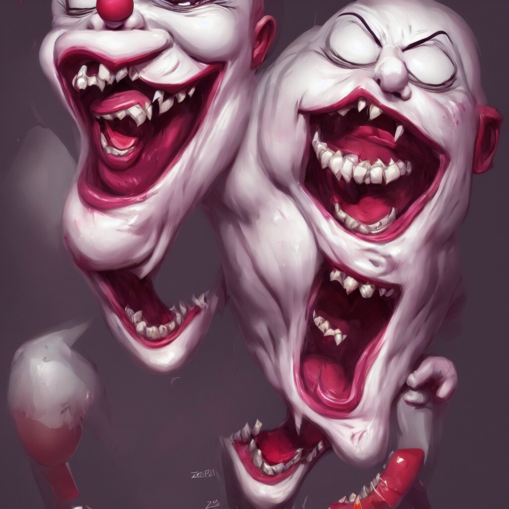 scary faces